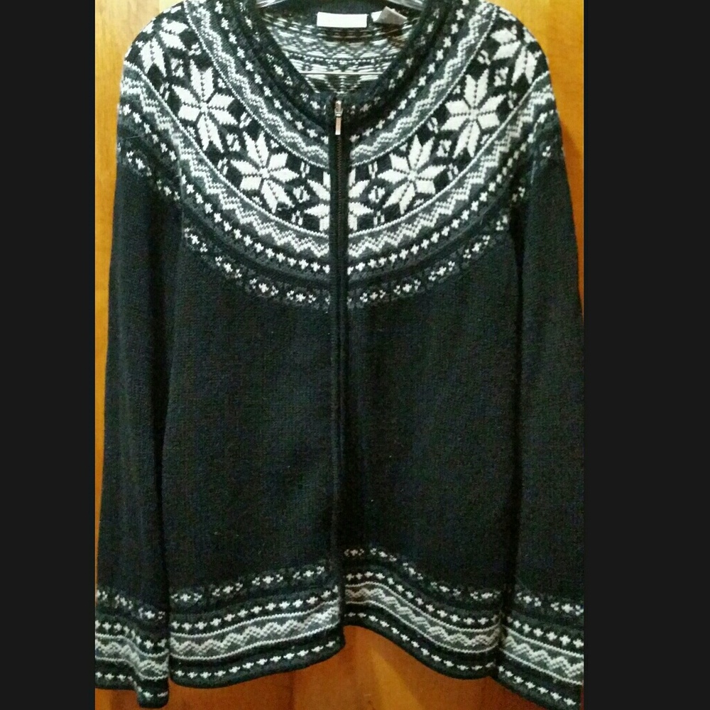 👽 WARM ZIPPER SWEATER
